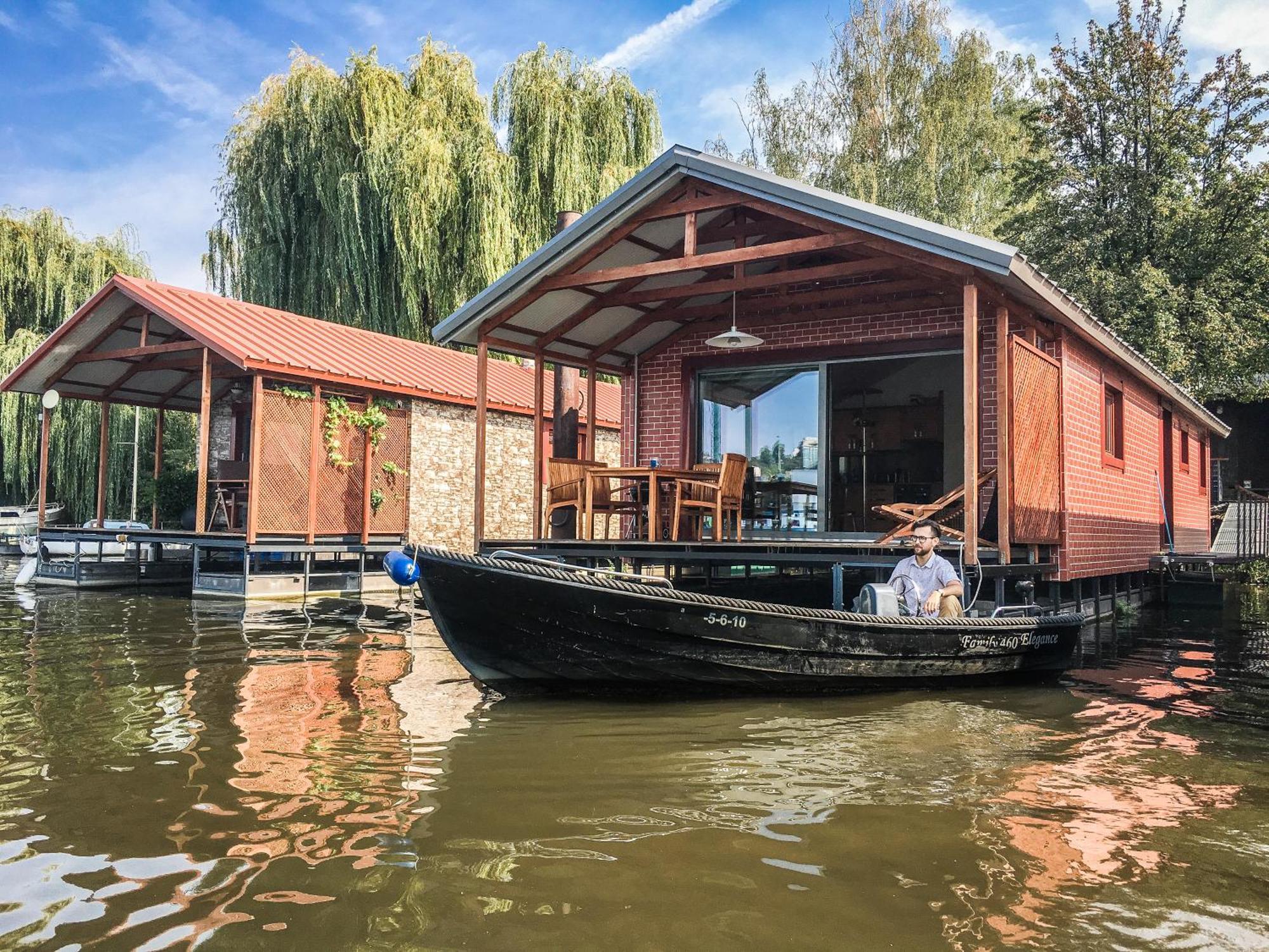 Houseboat Benjamin - Houseboats Benjamin & Franklin Hotel Praag Buitenkant foto